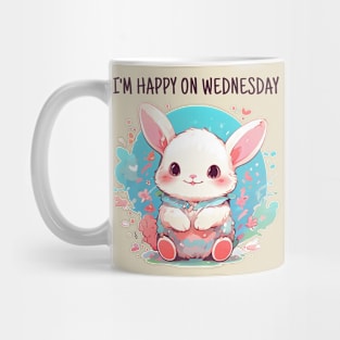 Happy wednesday rabbit Mug